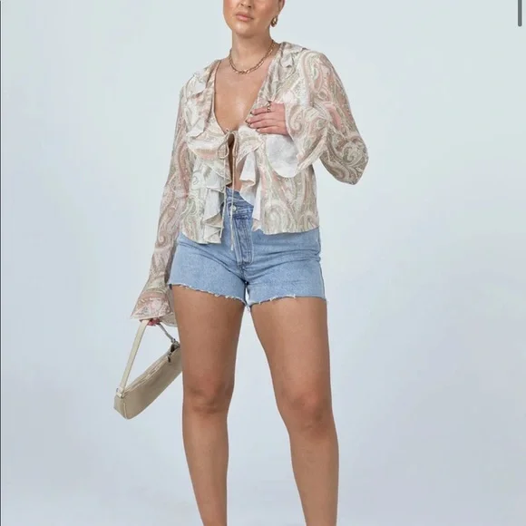 Boho paisley top 💫 - Picture 2 of 5